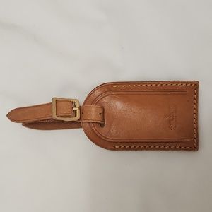 Authentic Louis Vuitton Vintage Luggage Tag!!